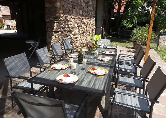 Le 128, Duplex Alsacien 10 Personnes, Piscine Horbourg