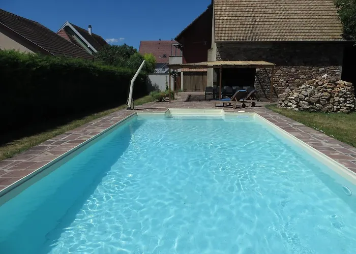 Le 128, Duplex Alsacien 10 Personnes, Piscine דירה Horbourg